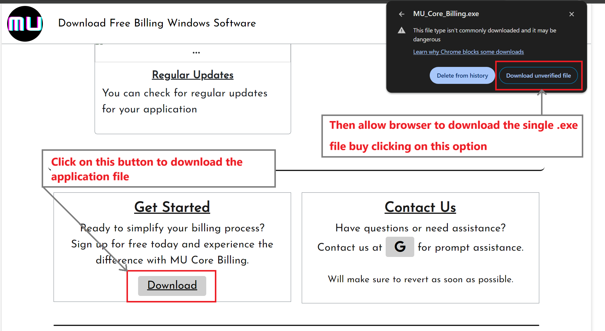 missing download image